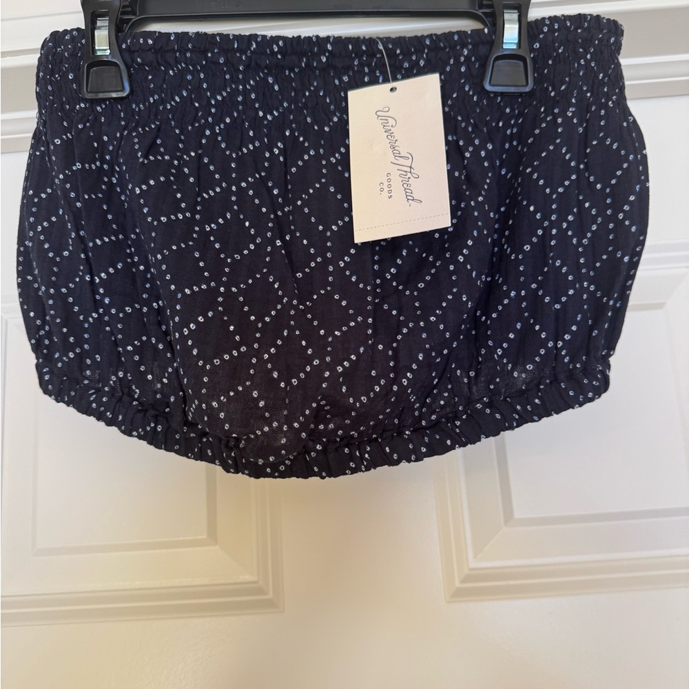 Universal Thread Navy Geo Tube Top